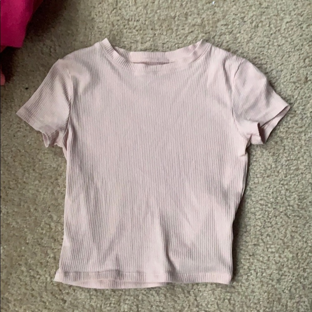 Cropped shirt